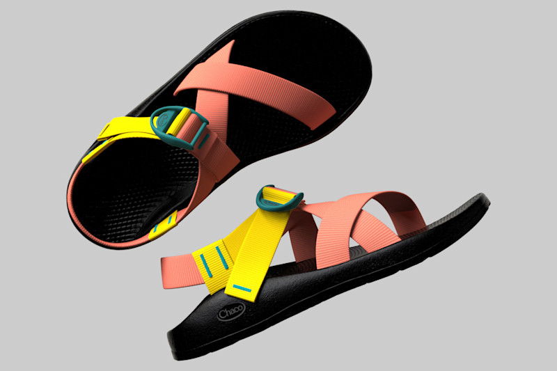 sandal design by Jackie Barry