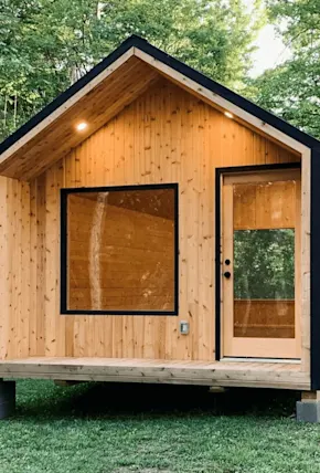 Prefab Cabins & Tiny House Trailers Built in USA by Modular Dwelling