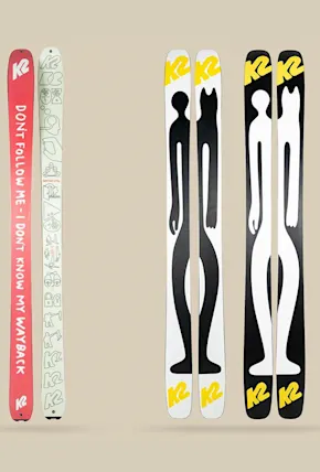 Geoff McFetridge and K2 Release This Season's Best Looking Skis