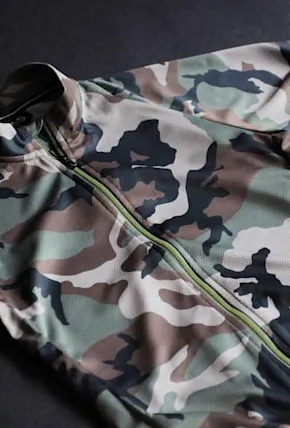 Search And State Camo Cycling Jersey