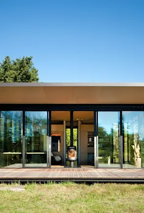 False Bay Writer's Cabin Is a Fortress of Creativity