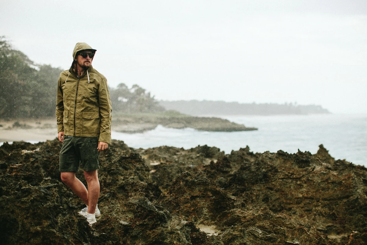 Made in USA Surf Apparel with Waves for Water