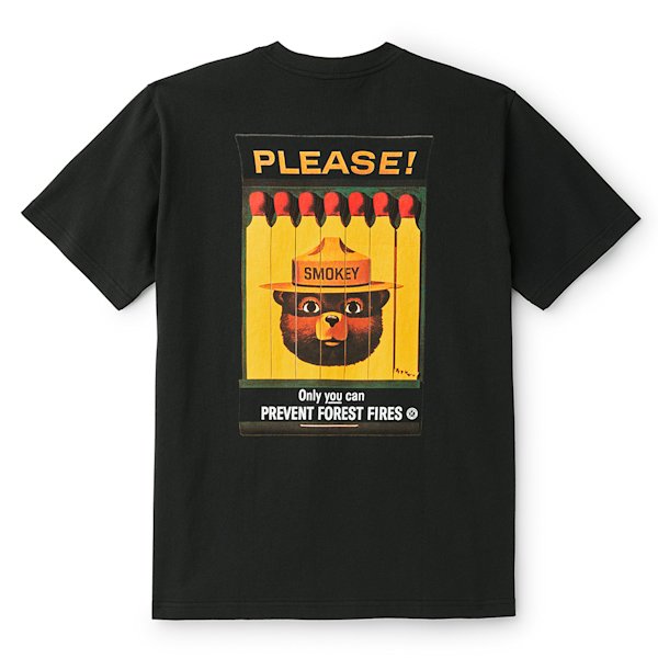 Smokey Bear Short Sleeve T, $45