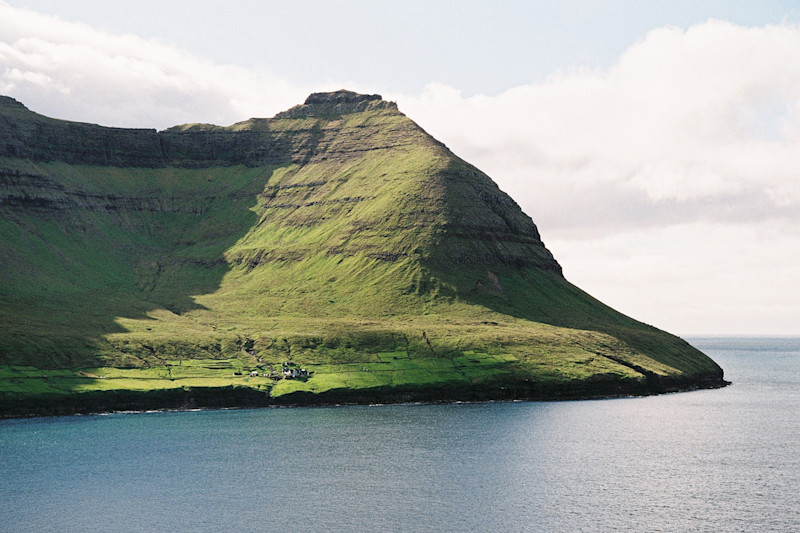 Capturing the Faroe Islands' Serene and Rugged Beauty on 35mm Film