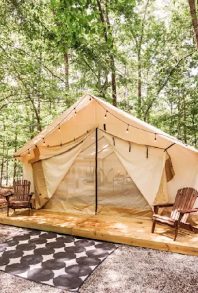 Glamping Georgia: The 9 Best Safari Tents, Yurts & Treehouses to Rent