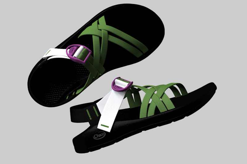 sandal design by Anika Sabin