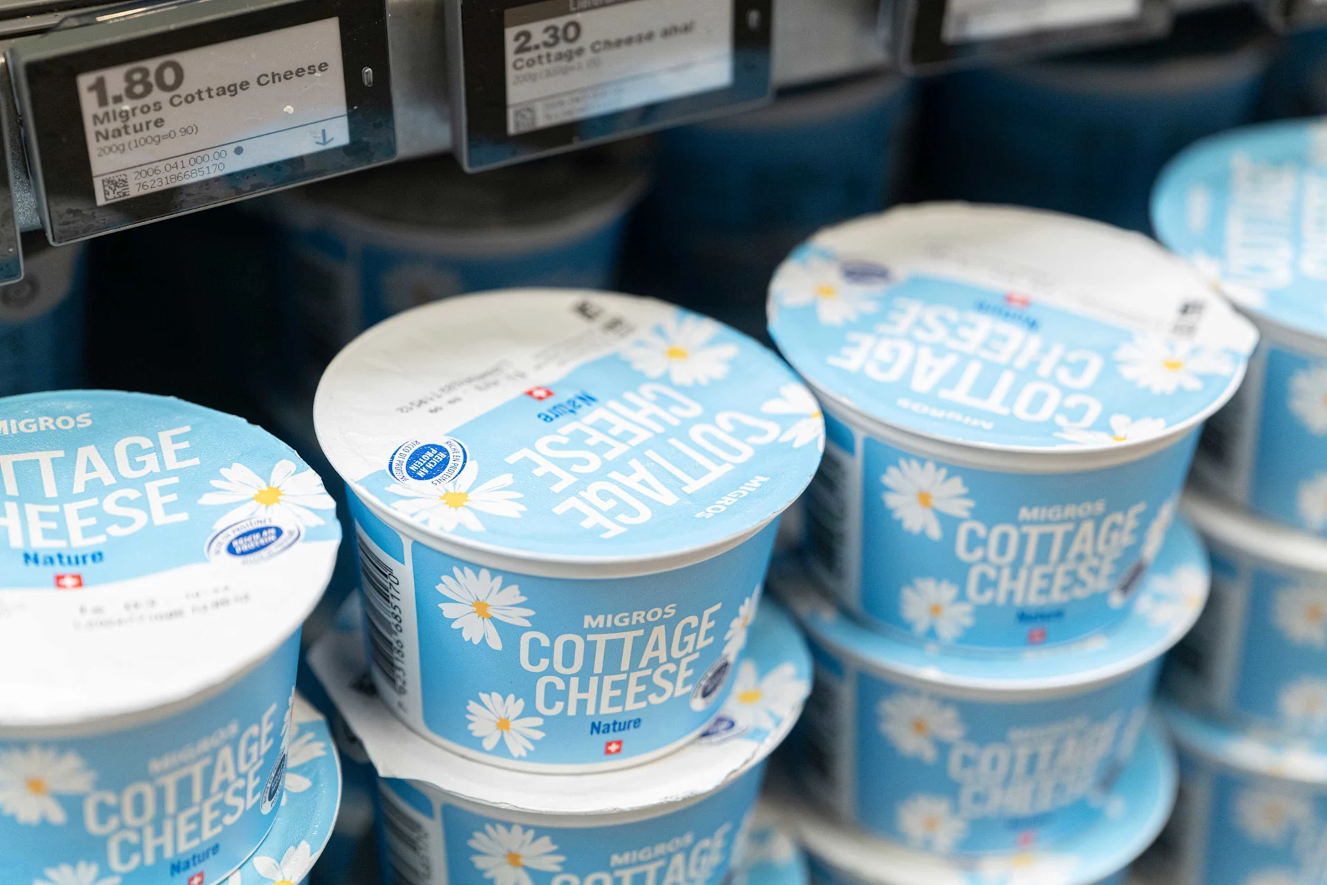 Des emballages améliorés Cottage cheese