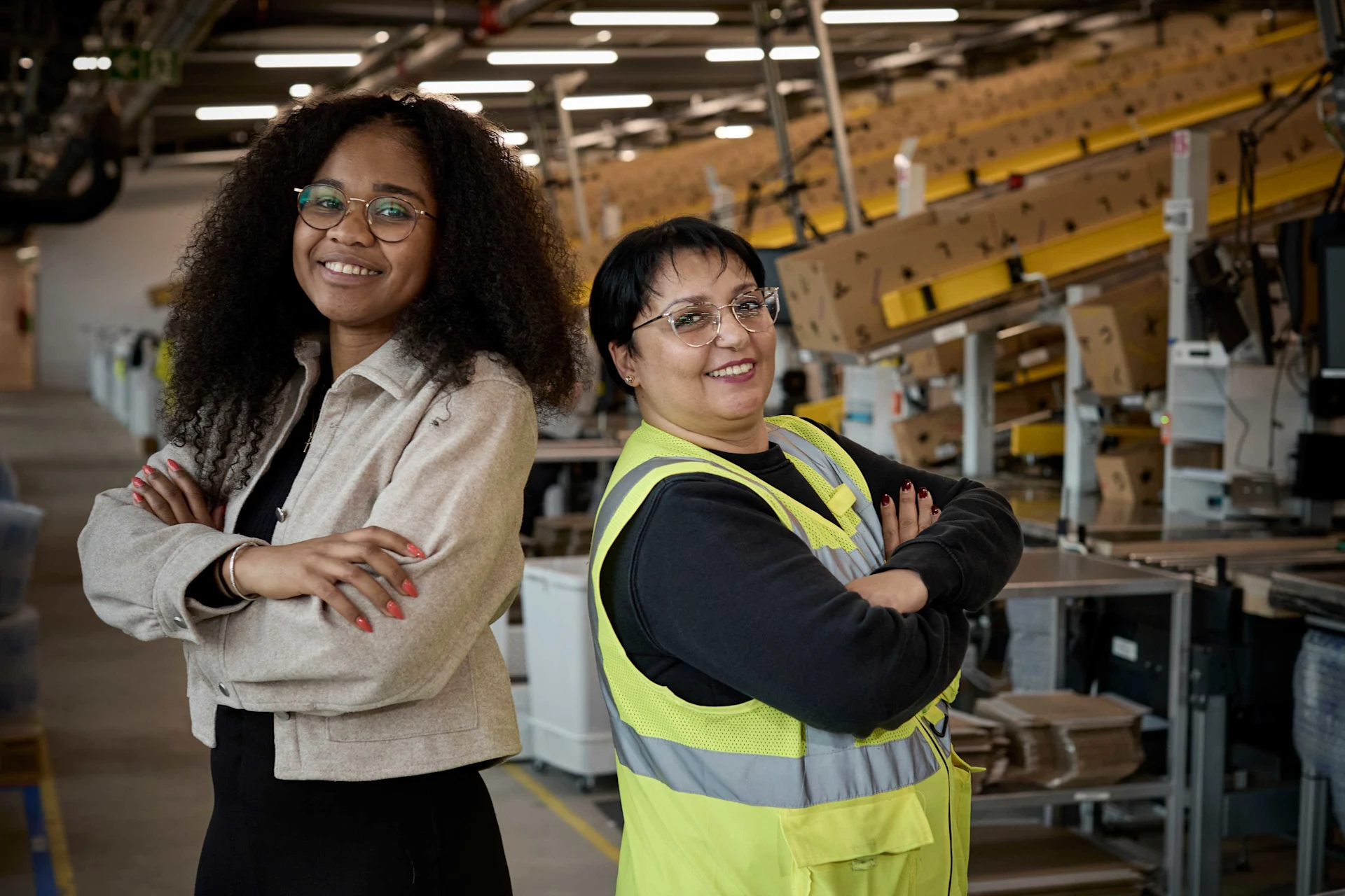 Sie machen aus Teenies Fachkräfte Aurélie Hinder und Souad Atoui-Kendouci.