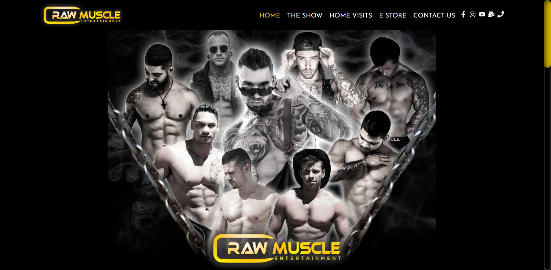 raw muscle project banner image