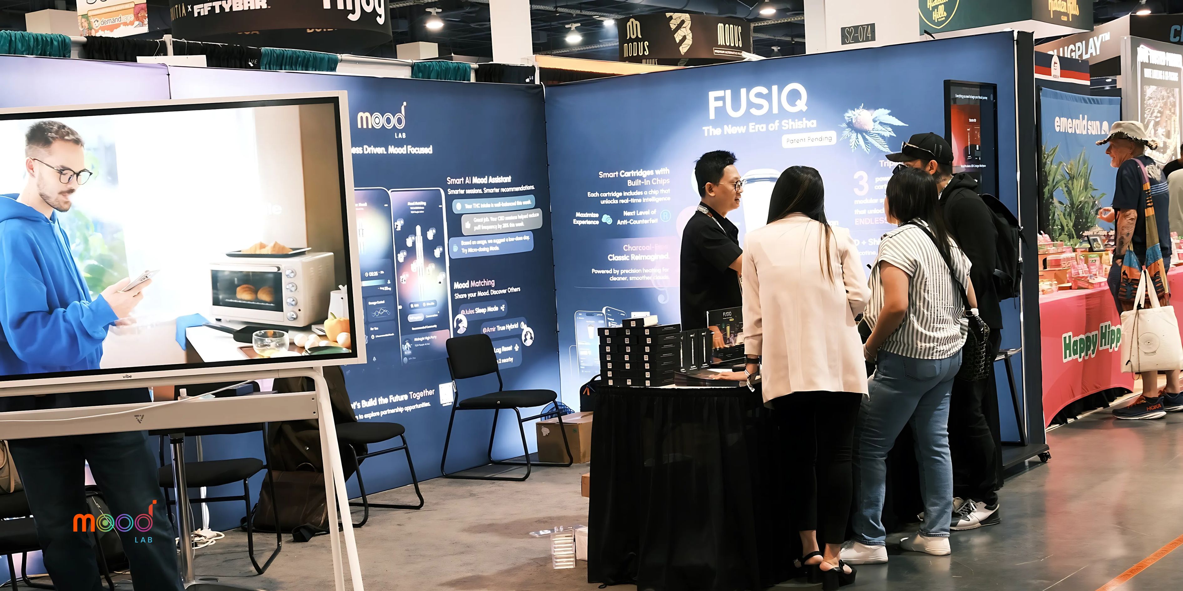 MoodLab users at Champs 2025