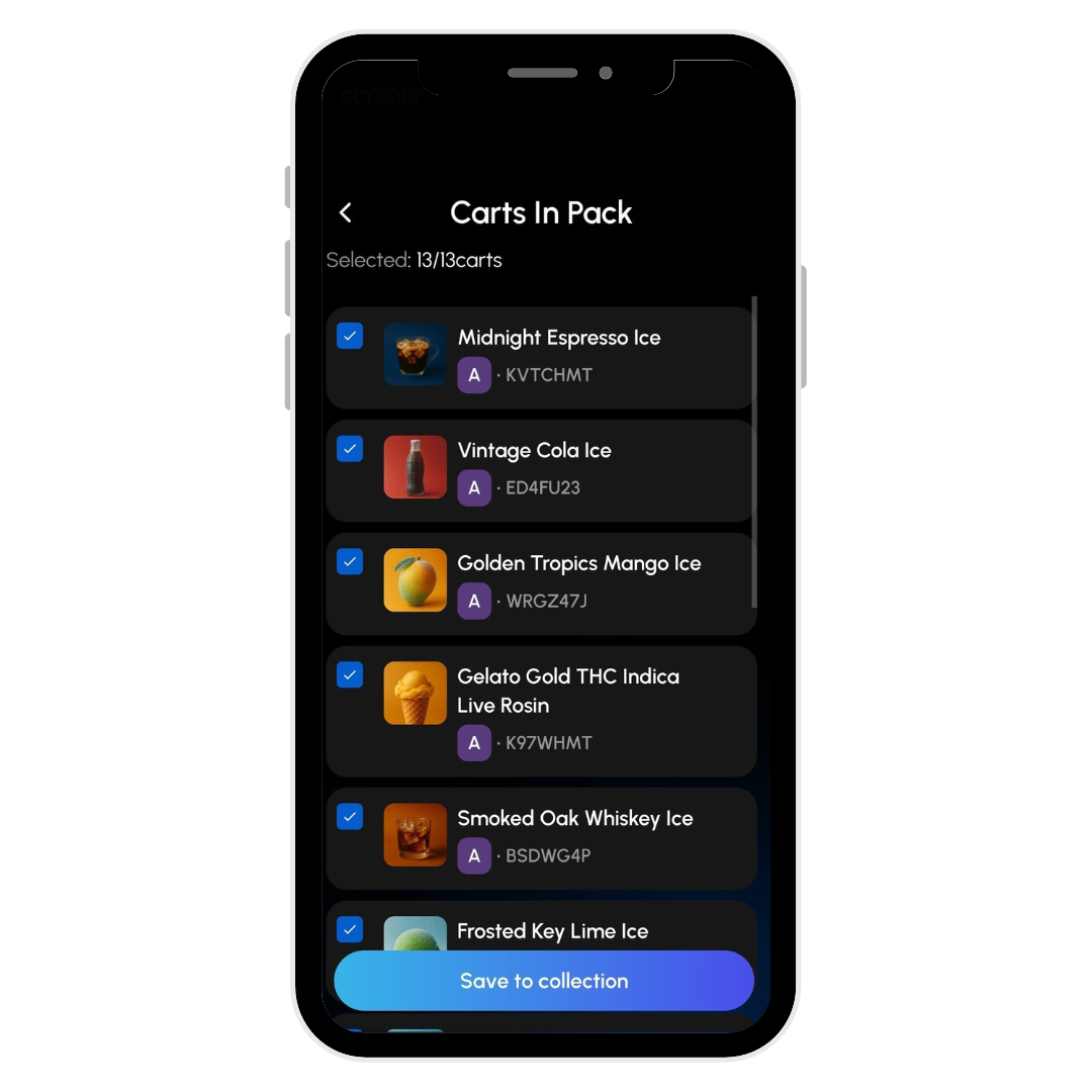 save to cartridge collection