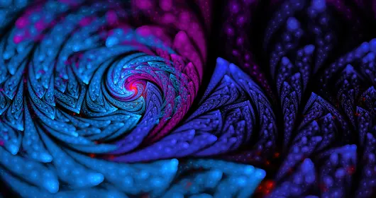 Abstract glowing swirl background
