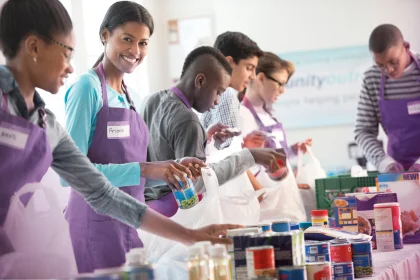 Group sorting food