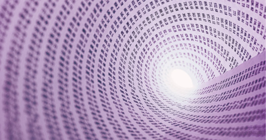 紫色的纸漩涡