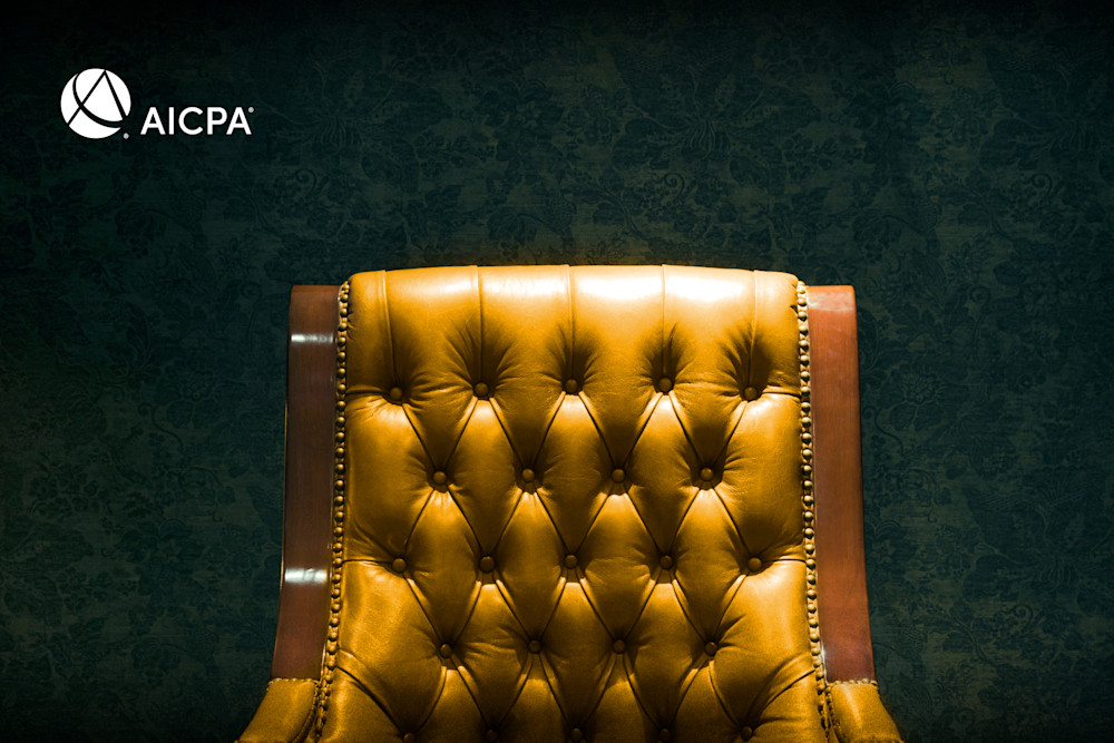 yellow leather chair