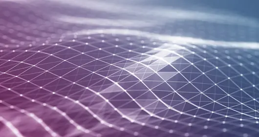 purple and blue plexus background