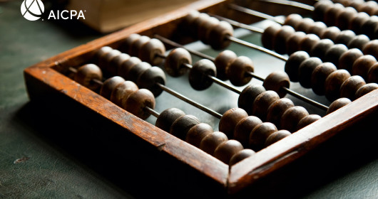 木制abacus计算器