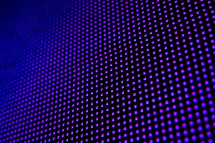 blue LED light panel