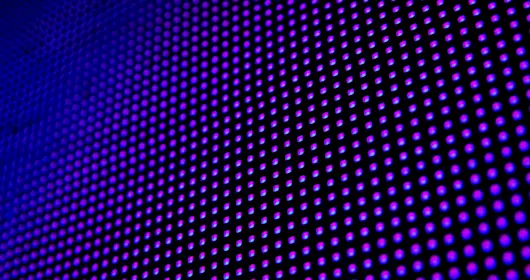 blue LED light panel