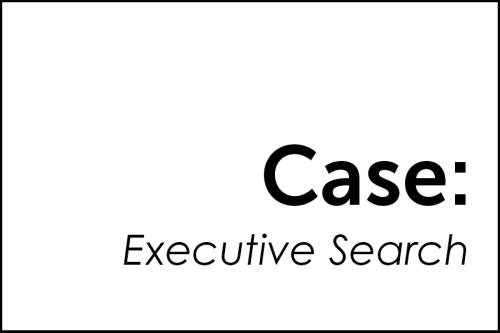 Case: Executive Search
