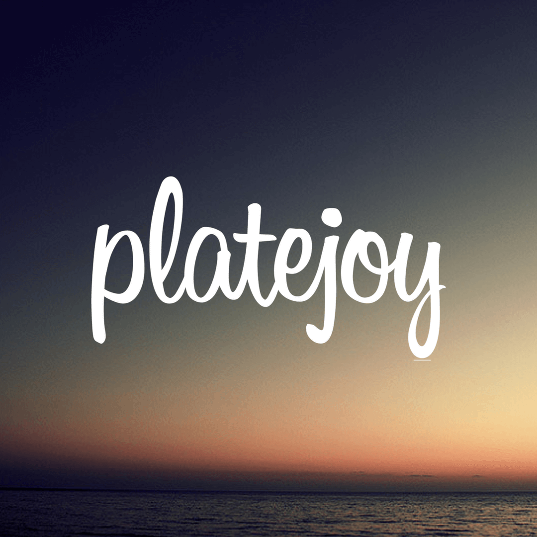PlateJoy logo sunrise meditation