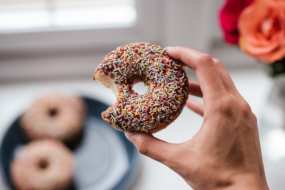 Doughnut sugar craving