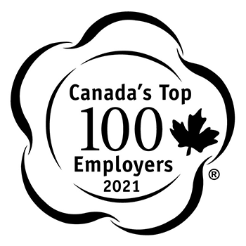 Canada's Top Employers 2021 logo