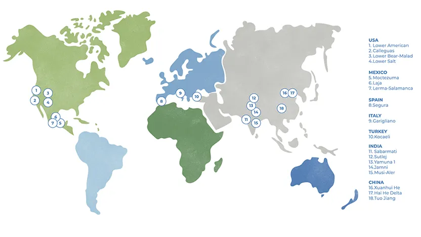 P&G Priority Basins map