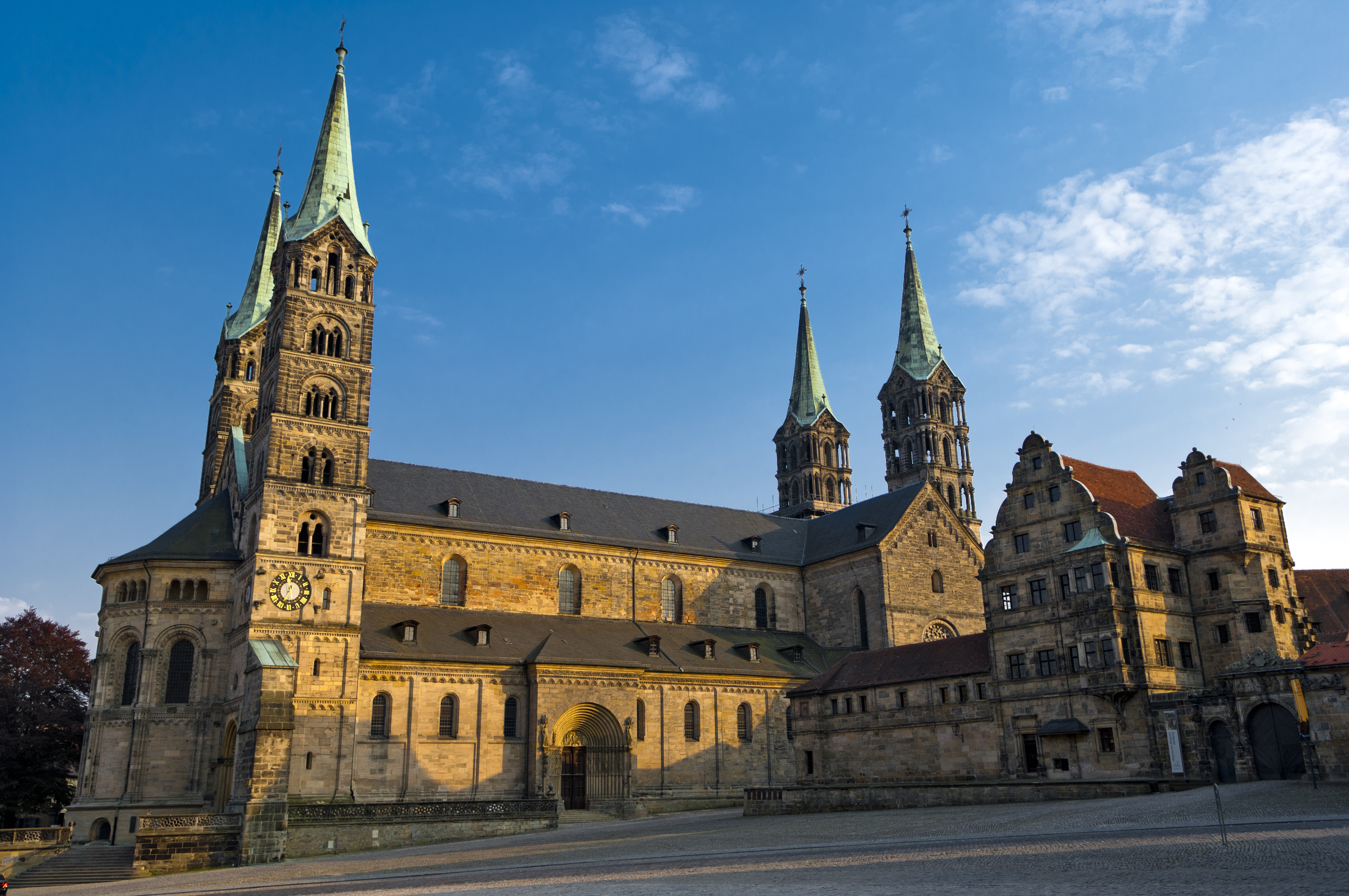 Bamberg - Ansicht Romanischer Dom
