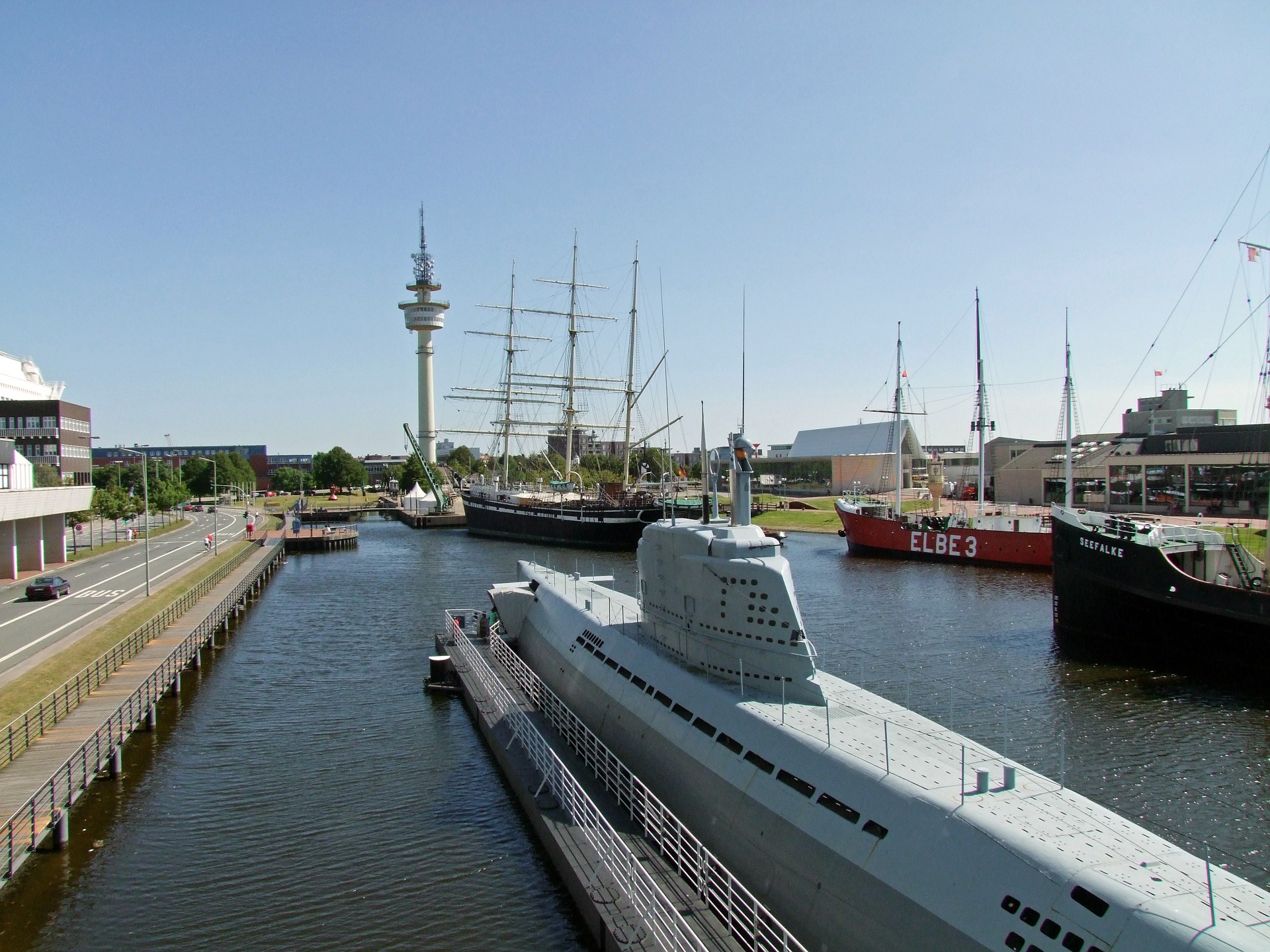 Bremerhaven - U-Boot im Hafenmuseum
