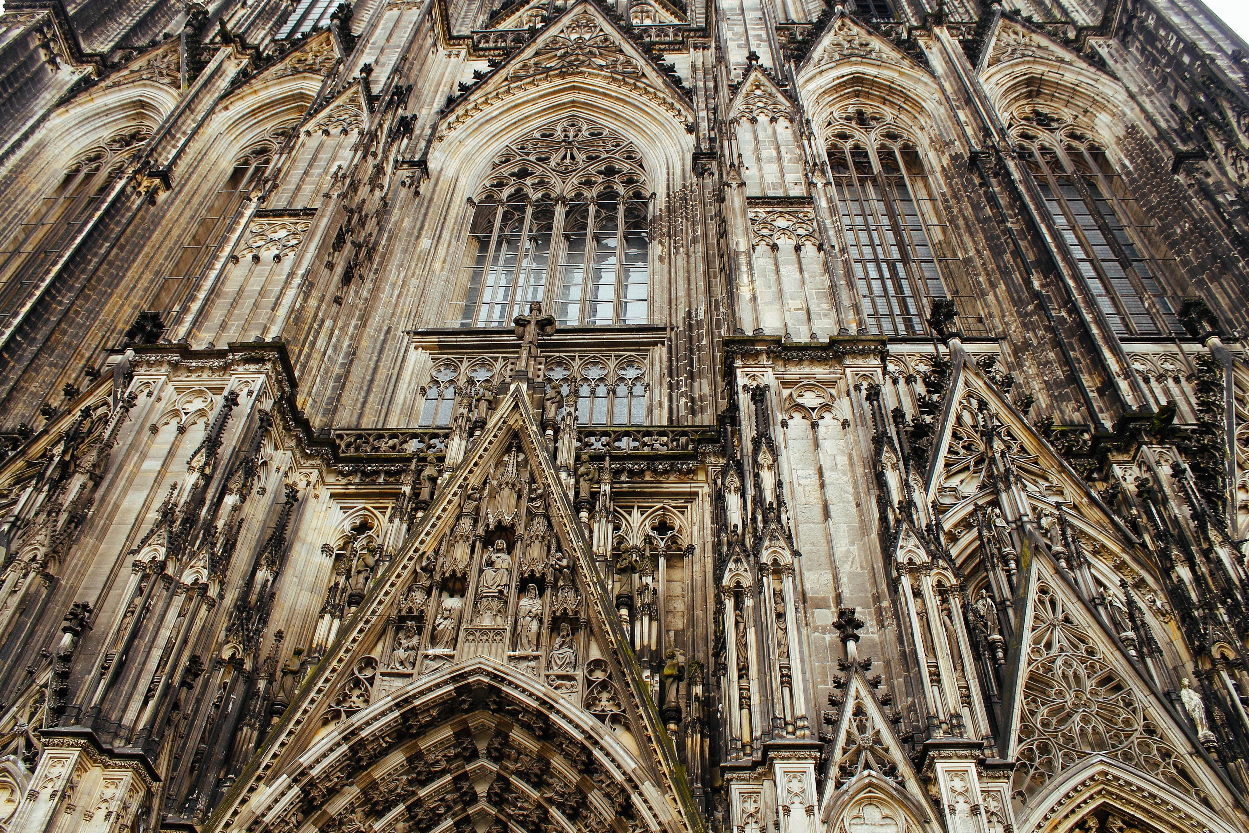 Köln - Ansicht der Dom-Fassade