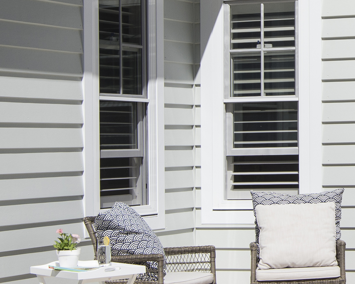 Hardie™ Axent™ trim exterior for modern home