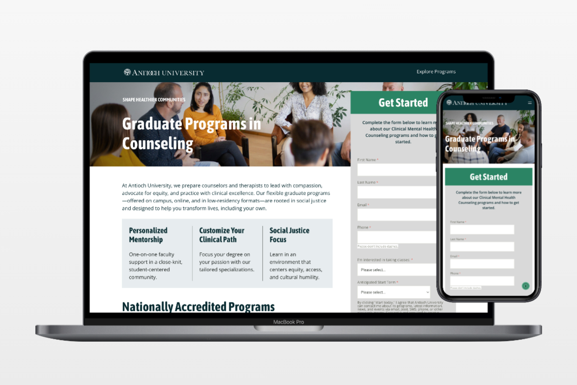 Advertising Landing Pages Mockuip
