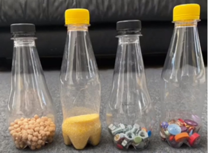 cover bottigliette sonore