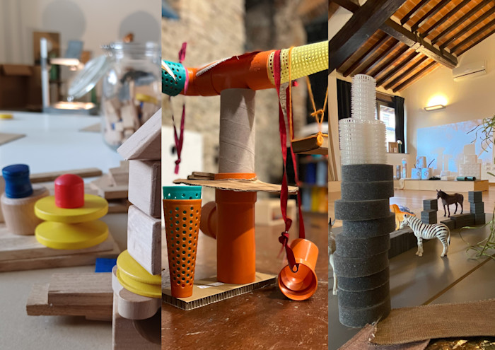 La città che vorrei: il gioco combinatorio con materiale destrutturato