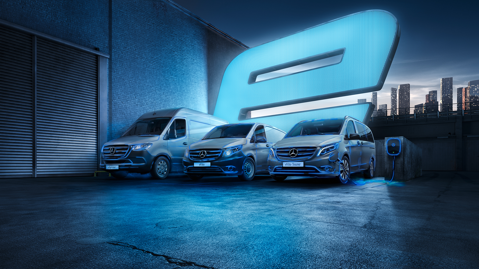 Mercedes-Benz Vans Electric Range