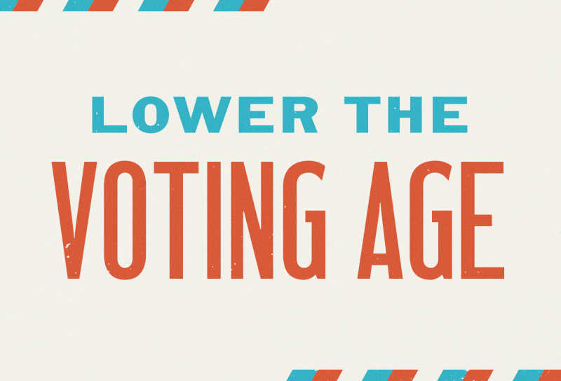Lower the Voting Age logo