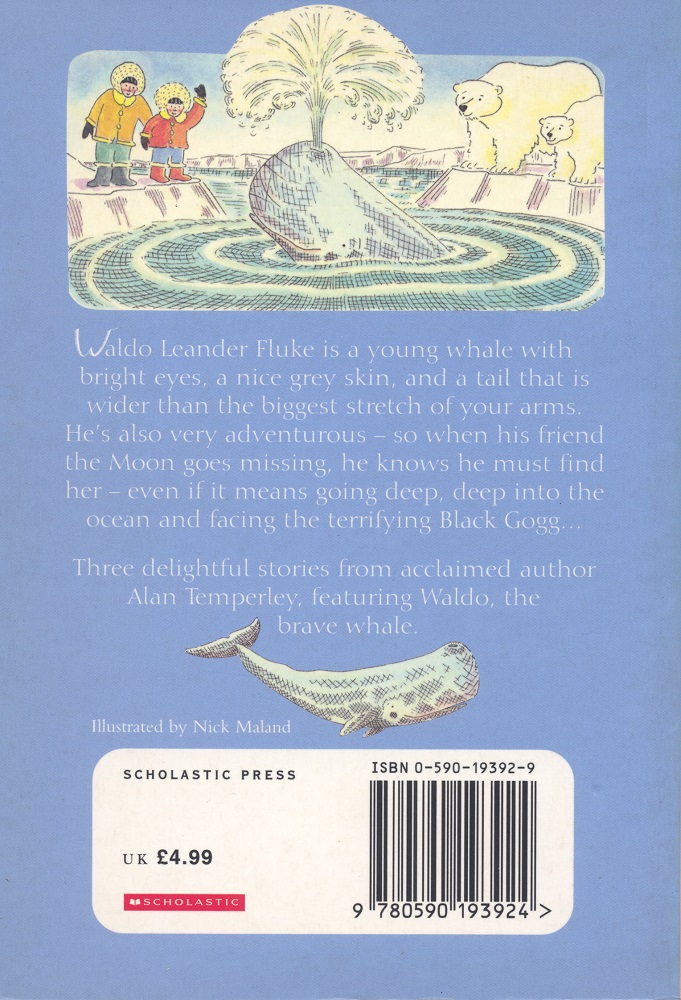 The Brave Whale -Back Cover