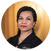Firouzeh Lidén - Diabetessköterska på Chronos Care