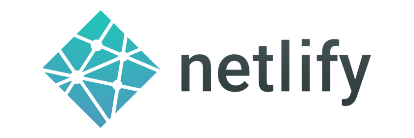 Netlify text with logo