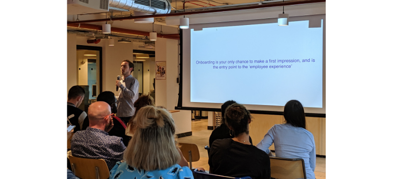 Chris Jones Enboarder speaks at Rewarding Onboarding