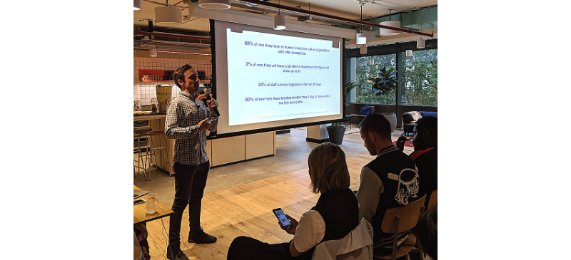 Chris Jones Enboarder speaks at Zinc's rewarding onboarding