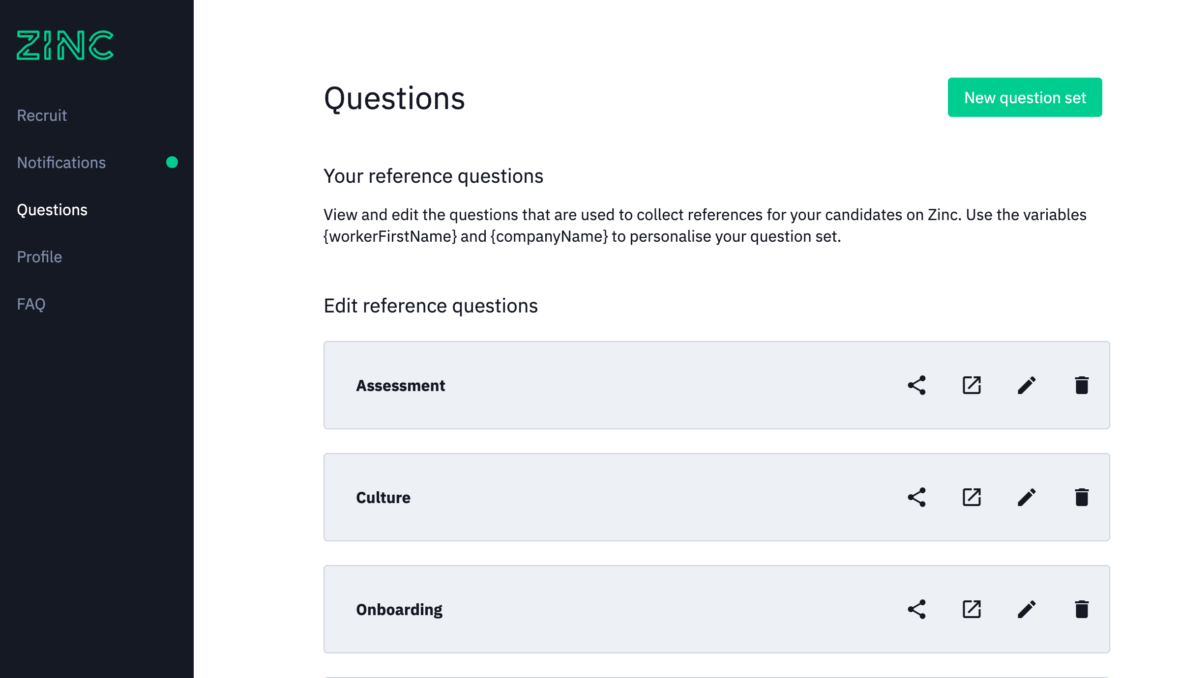 Customise Questions with Comeet