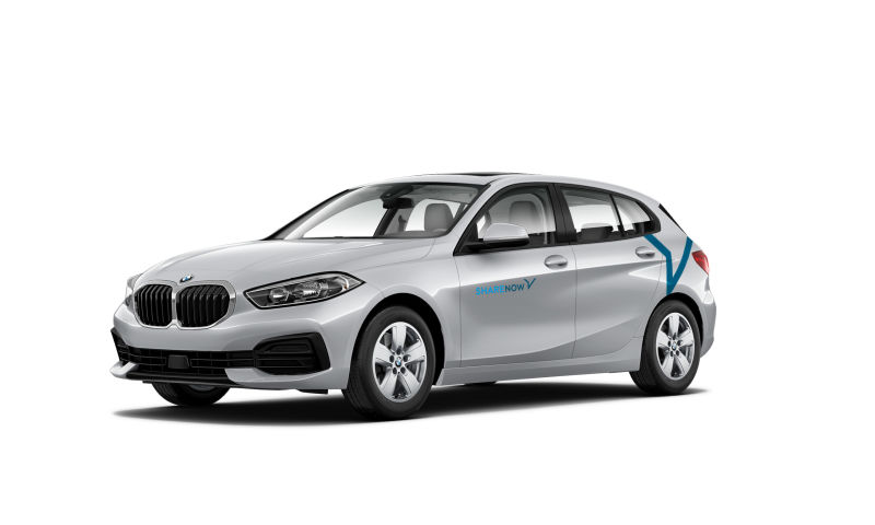 SN CGI BMW 1er neu GlacierSilver ID 1855