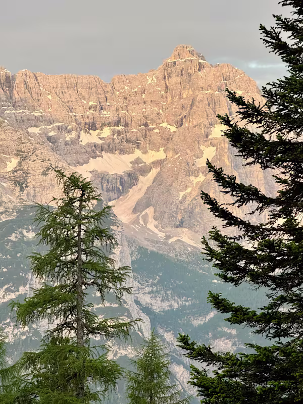 Il Sorapiss all’alba