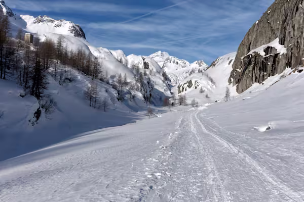 Avvicinamento al rifugio