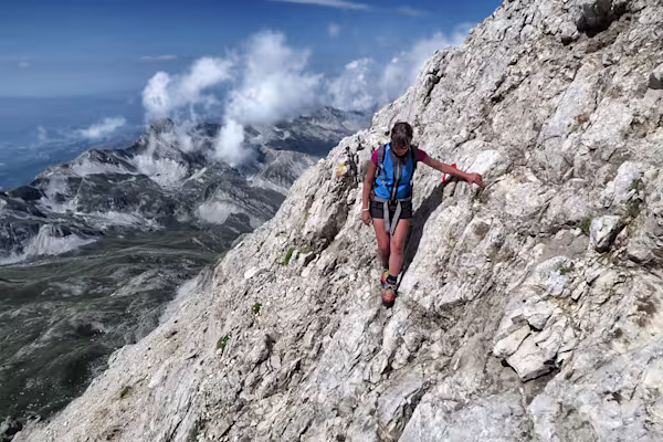 Sulla cresta ovest