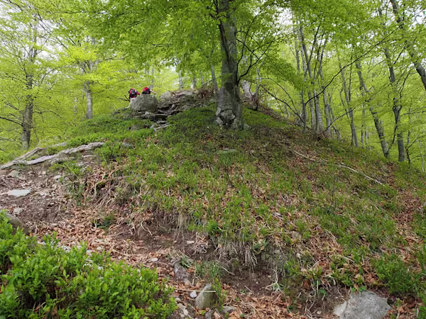 Dopo il guado si inizia a salire