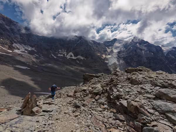 La salita è sempre agevole