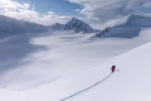 Sul ghiacciaio Manebreen